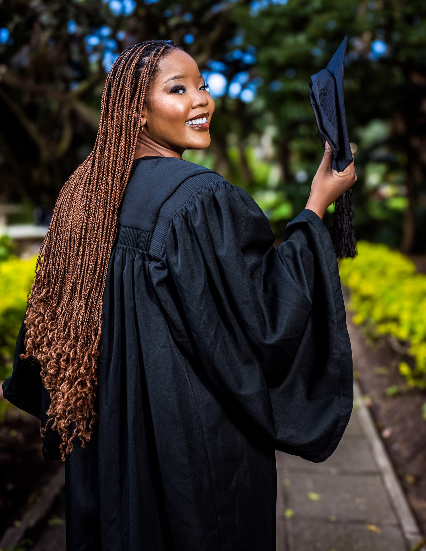 Retouched portrait
